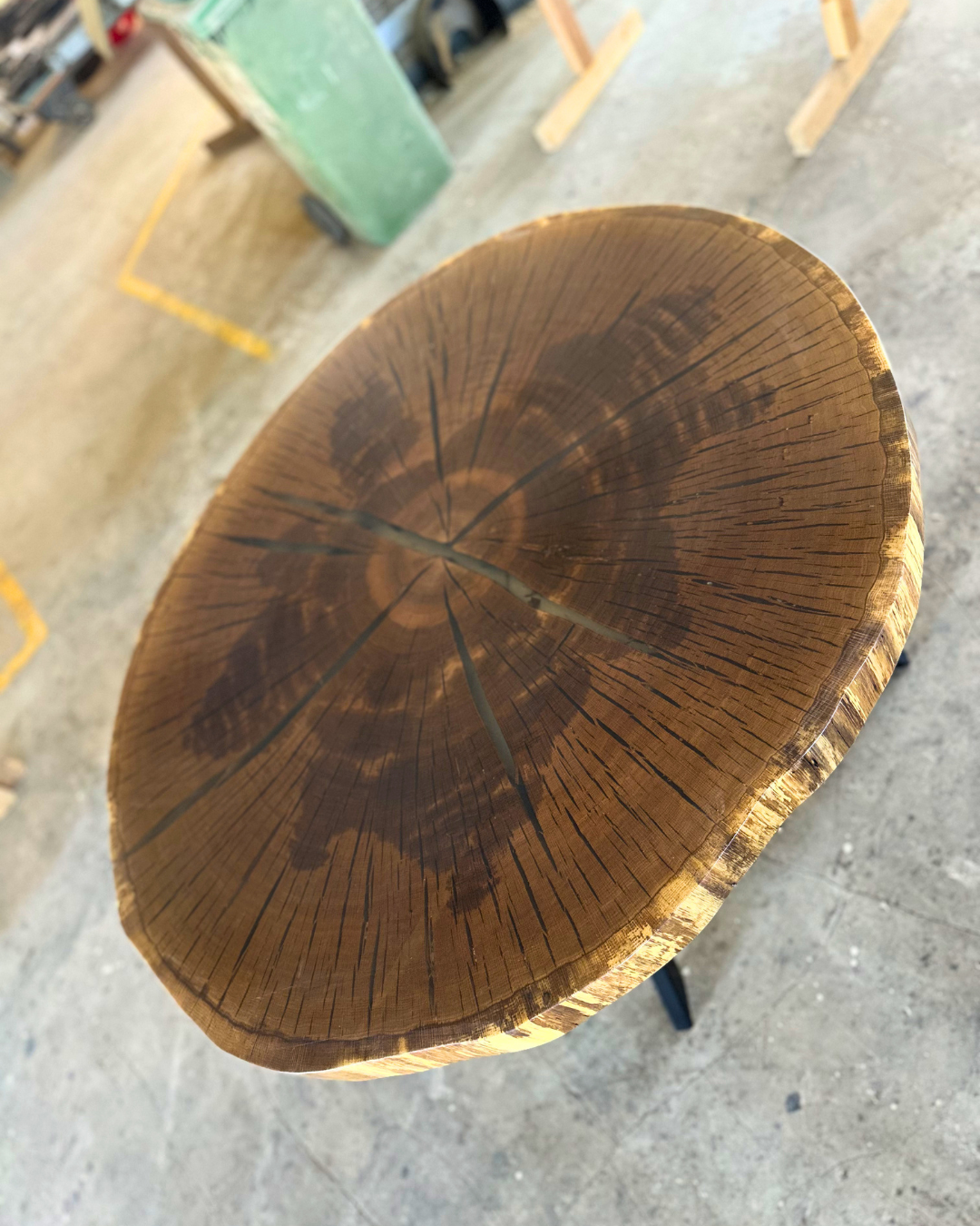 epoxidový stůl dub